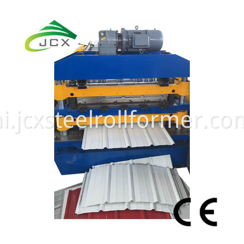 Steel Tuff-rib AG Roofing Panel Roll Forming Machine